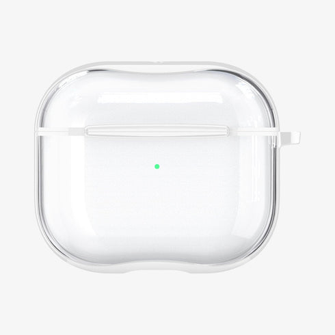 ACS05481 - Apple AirPods Pro 2 Case Ultra Hybrid in crystal clear showing the front